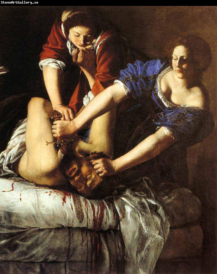 Artemisia gentileschi Judith Slaying Holofernes